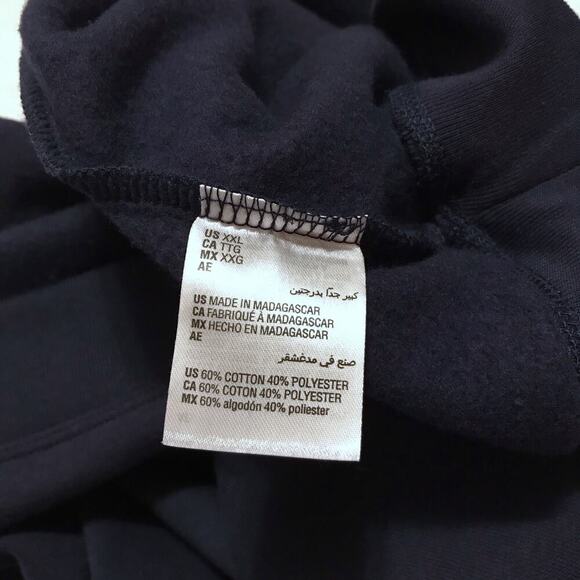 Ideology NWT Navy Pullover Hoodie Sweatshirt Men XXL - Picture 8 of 9